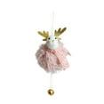 thumbnail image 1 of Christmas Snowman Elderly Doll Hanger - Festive Holiday for Home or, 1 of 3
