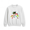 thumbnail image 1 of Christmas Snowman Family Carrot Nose Holiday Festive Winter Cartoon Sweatshirt, up to size 5XL, 1 of 2