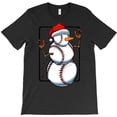 thumbnail image 1 of Christmas Snowman Funny Holiday Graphic T-Shirt - Limited Edition G9312, Up to 5XL, 1 of 2