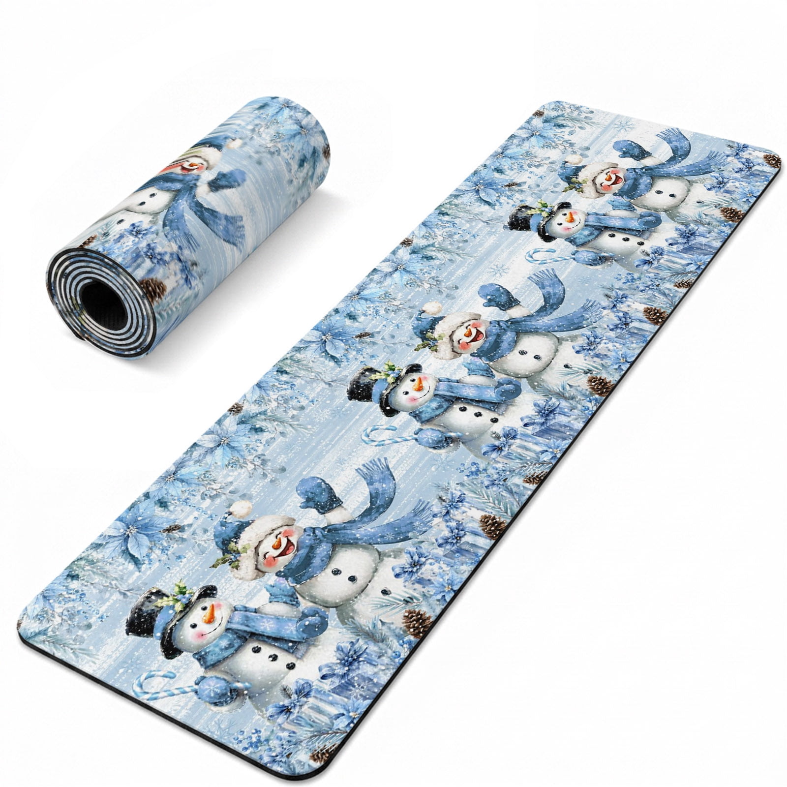 Christmas Snowman Heat Insulation Mats for Countertop Winter Coastal ...
