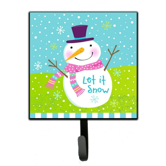 Christmas Snowman Let it Snow Leash or Key Holder
