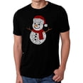 thumbnail image 1 of Christmas Snowman - Men's Premium Blend Word Art T-Shirt, 1 of 2