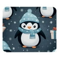 Christmas Snowman Mouse Pad for Laptop Wireless Mouse Home Office