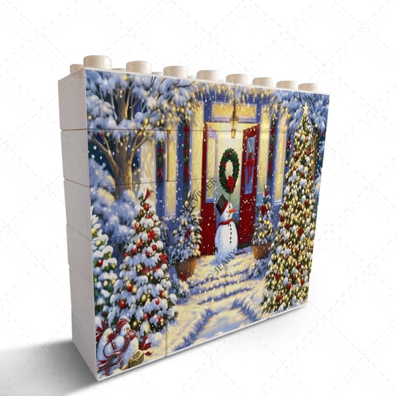 Christmas Snowman Picture Best Friends Gifts for Women Unique Friendship Birthday Gifts for Women Friend BFF Sister Girls,Funny Gift for Friends Female Appreciation Gifts for her