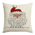 Christmas Snowman Pillowcase Living Room Sofa Bedroom Balcony Pillow