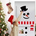 thumbnail image 1 of Christmas Snowman Refrigerator Sticker Set Cute Snowman Fridge Stickers Decoration for Fridge Wall Door Party Supplies Home Decoration, 1 of 7