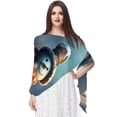 thumbnail image 1 of Christmas Snowman Retro Chic Chiffon Silk Scarf for Women - Lightweight and Breathable - Elegant 180x73cm Wrap for Any Occasion, 1 of 6