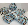 thumbnail image 1 of Christmas Snowman Reusable Fabric Bowl and Casserole Pan Covers by Penny's Needful Things (2 Casserole Pan Covers), 1 of 2