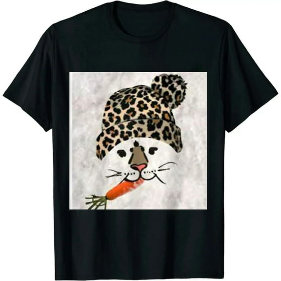 Christmas Snowman Snowflake Striped T-Shirt Women Cute Graphic Long Sleeve Casual Tunics Tops