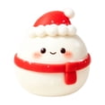 thumbnail image 1 of Christmas Snowman Squishy Hand Squeeze Toy Slow Rising Fidget Stress Ball for Kids Adults Teens Anxiety Relief Decompression Office Desk Decoration Travel Portable, 1 of 4