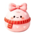 thumbnail image 1 of Christmas Snowman Squishy Toy Cute Cartoon Stress Ball Slow Rising Squeeze Fidget for Kids Adults Glitter Squishy Travel Portable Stocking Stuffer Goodie Bag Filler, 1 of 4