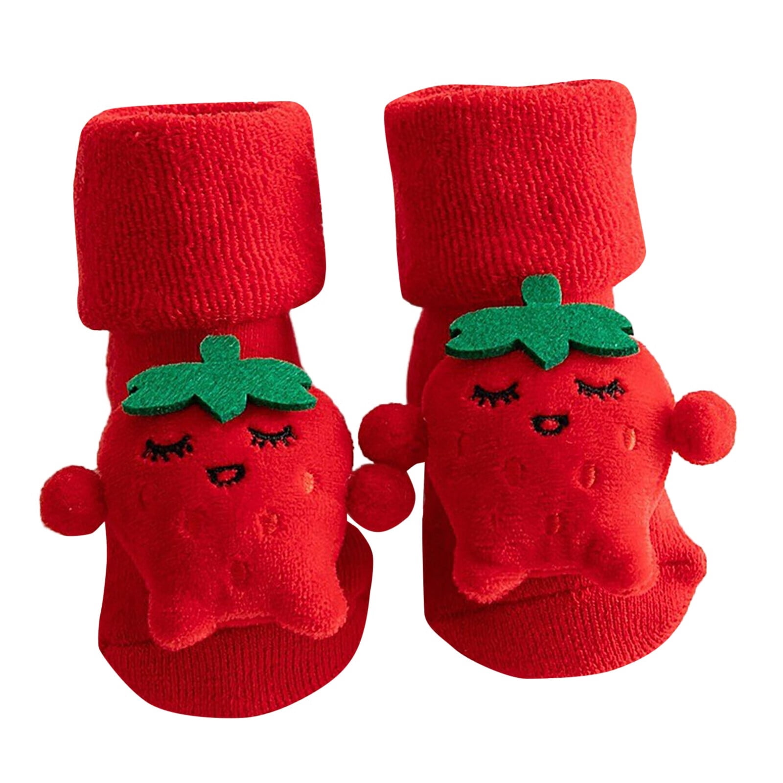 Christmas Socks Fall Winter Thickened New Year Red Socks Full Term