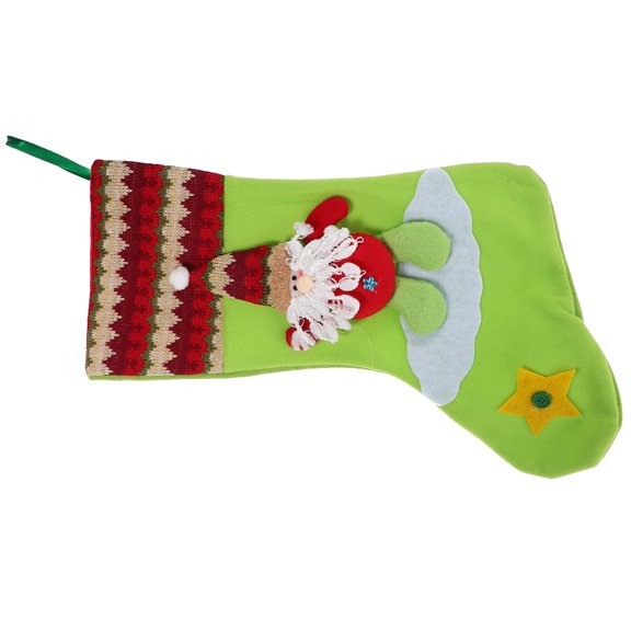 Christmas Socks Christmas Tree Christmas Fireplace Decor Decorative Xmas Stocking Christmas Sock Hanging Decor Elf Leg Christmas Stocking Christmas Cartoon Cloth Child