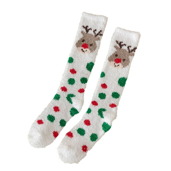 Christmas Socks for Women Thermal Socks For Womens Coral Socks Stripe Socks Colorful Lightweight Athletic Socks Casual Socks Winter Socks Funny Socks Christmas Socks