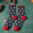 thumbnail image 1 of Christmas Socks for Men Hiking Cotton Breathable Sweat-Absorbent Socks Christmas Printed Stockings, 1 of 5