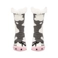 thumbnail image 1 of Christmas Socks for Women Cartoon Socks Floor Socks Adult Winter Plus Velvet Socks Sleeping Socks Carpet Socks Slippers Socks, 1 of 3