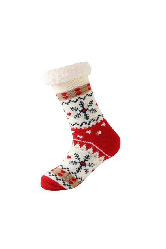 Christmas Socks for Women Soft Winter Stockings Floor Socks Cozy Thermal Sleeping Booties For Home