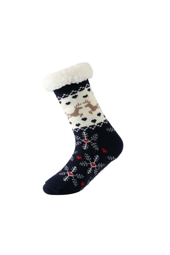 Christmas Socks for Women Soft Winter Stockings Floor Socks Cozy Thermal Sleeping Booties For Home