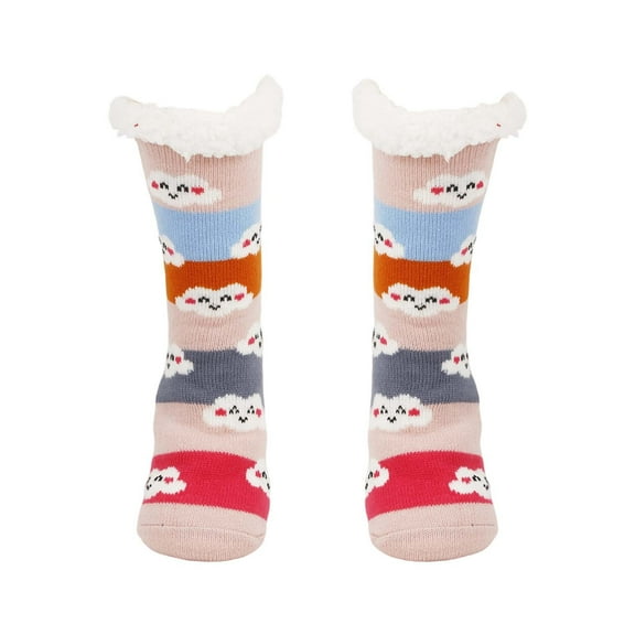 Christmas Socks for Women Winter Warm Thick Confinement Socks Cartoon Animal Cold Sleep Socks
