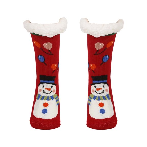 Christmas Socks for Women Winter Warm Thick Confinement Socks Cartoon Animal Cold Sleep Socks