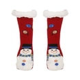 thumbnail image 1 of Christmas Socks for Women Winter Warm Thick Confinement Socks Cartoon Animal Cold Sleep Socks, 1 of 3