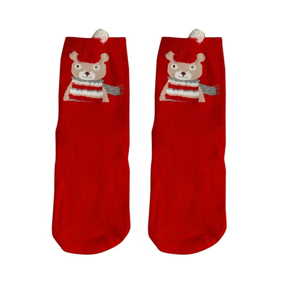 Christmas Socks for Women Womens Christmas Socks Socks Cute Medium Tube Socks