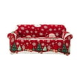 thumbnail image 1 of Christmas Sofa Cover, Elastic Full-Cover Sofa Protector, Non-Slip Dirt-Proof Decorative Slipcover for Living Room, Easy Installation, Washable, Suitable for 90-140cm Sofas, 1 of 7