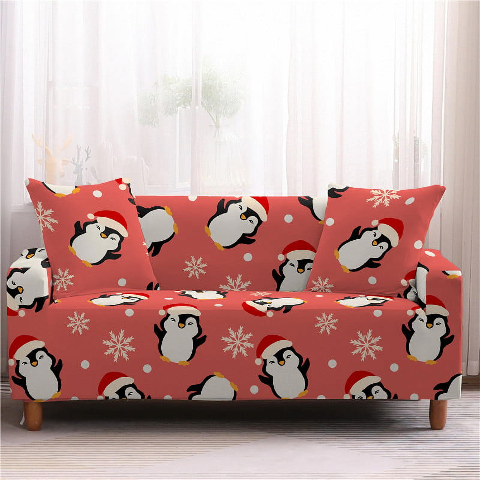 Christmas Sofa Covers,Sofa Cover 3 Seater,Furniture Protector,Digital
