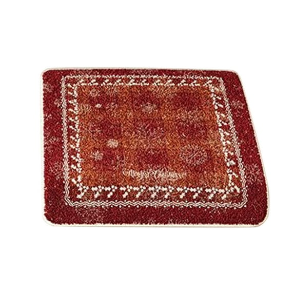 Christmas Sofa and Chair Cushion with Plush Fabric, Non-Slip Backing, Festive Snowflake and "Merry Christmas" Decorations for Holiday Home Decor