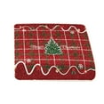 thumbnail image 1 of Christmas Sofa and Chair Cushion with Plush Fabric, Non-Slip Backing, Festive Snowflake and "Merry Christmas" Decorations for Holiday Home Decor, 1 of 5