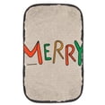 thumbnail image 1 of Christmas Soft Furry Printed Car Armrest Mat Pad Accessory, 12.5x8.2 Inch Comfortable., 1 of 6