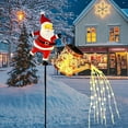 thumbnail image 1 of Christmas Solar Kettle Lights, Garden Lawn Decorative Lights, LED Santa Claus Watering Can Light with Iron Construction, Ideal for Holiday Yard Display and Outdoor Christmas Decorations (Warm White), 1 of 9