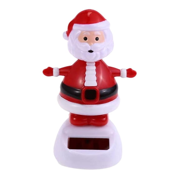 Christmas Solar Powered Dancing Toy,Christmas Car Dection,Car Dashboard Bobblehead, Car Decor, Solar Dancing Statues for Window and Kitchen Dection, Christmas E0R1