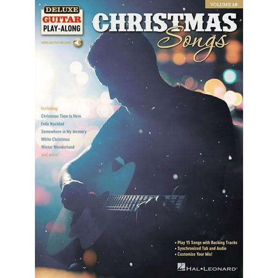 Christmas Songs: Deluxe Guitar Play-Along Volume 10