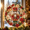 thumbnail image 1 of Christmas Sparkling Diamond Art Hanging Suncatcher Decoration, Crystal Clear Rhinestone Fairy Tale 3D Wall Hanging Sign for Front Door Window Indoor Outdoor Home Holiday Decor Ideal Xmas Gift, 1 of 5