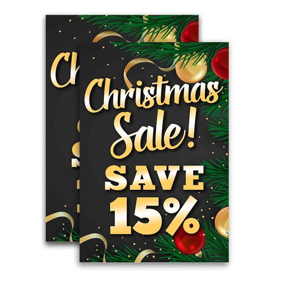 Christmas Special (24" X 36") Vinyl Decal Only (Pack of 2) |Sign|Sticker|Poster