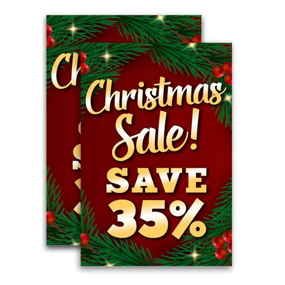 Christmas Special (24" X 36") Vinyl Decal Only (Pack of 2) |Sign|Sticker|Poster