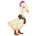 thumbnail image 1 of Christmas Special Offer Light Up Duck With Scarf Ground Outdoor Decoration Patio Yard Garden Plugin Christmas Decoration, 1 of 4