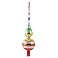 thumbnail image 1 of Christmas Spectrum Striped Tree Topper Rainbow Pride Retro Reflector Cd0104, 1 of 3