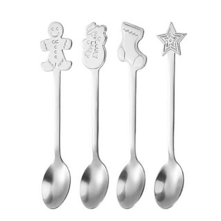 Christmas Hot Chocolate Stirrers with Marshmallow, Total 6, Milk, Dark and  White Chocolate Spoons, Individually Wrapped and Updated Version Made with