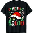 thumbnail image 1 of Christmas Squad Family Group Matching Christmas Pajama Party T-Shirt, 1 of 4
