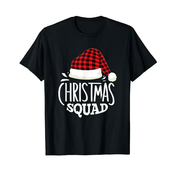 Christmas Squad Family Group Matching Christmas Pajama Party T-Shirt