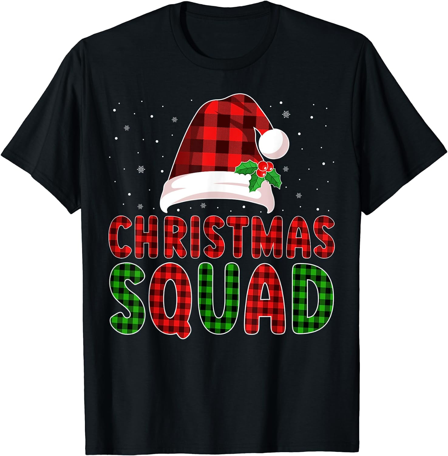 Christmas Squad Family Group Matching Christmas Party Pajama T-Shirt ...