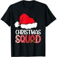 thumbnail image 1 of Christmas Squad Family Group Matching Shirts Santa Hat Xmas T-Shirt, 1 of 3