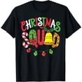 thumbnail image 1 of Christmas Squad Family Matching Pajama Funny Women Girls Xmas T-Shirt, 1 of 4