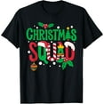 thumbnail image 1 of Christmas Squad Santa Elf Family Matching Pajamas Boys Girls T-Shirt, 1 of 6