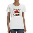 thumbnail image 1 of Christmas Squad Santa Hat T-Shirt Women -Smartprints Designs, Female XX-Large, 1 of 3