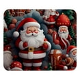 thumbnail image 1 of Christmas Square Desk Mat Mousepad, 8.3x9.8 Inch Non-Slip Rubber Bottom, Printed Gaming Mousepad for Office and Gaming, 1 of 6