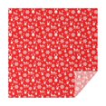 thumbnail image 1 of Christmas Square Tablecloth 42x42 Inch – Waterproof Polyester Printed Table Cover, Wrinkle Resistant & Washable for Kitchen Dining Picnic Party Decor, Single-v4-15, White, 1 of 6