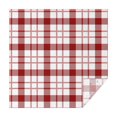 thumbnail image 1 of Christmas Square Tablecloth 42x42 Inch – Waterproof Polyester Printed Table Cover, Wrinkle Resistant & Washable for Kitchen Dining Picnic Party Decor, Single-v4-15, White, 1 of 6
